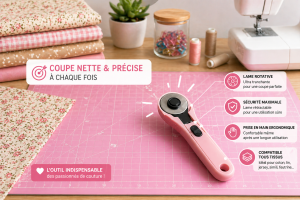 cutter rotatif rose