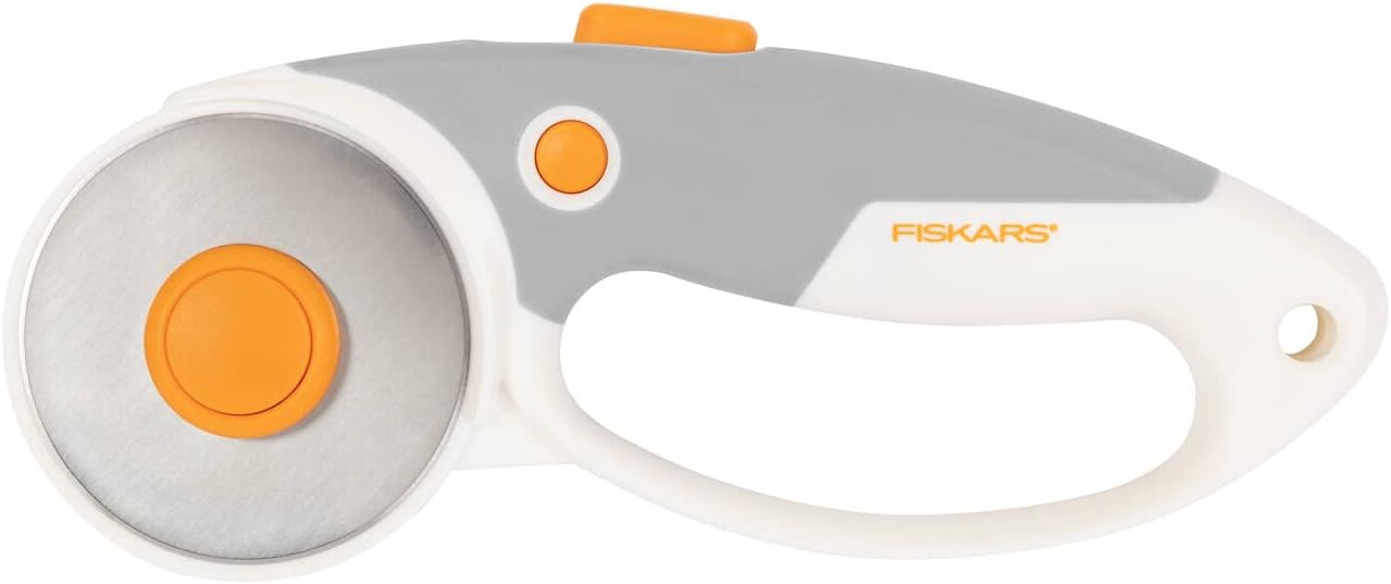 Fiskars Cutter Rotatif avec poignée Fiskars cutter rotatif avec poignée en boucle ergonomique