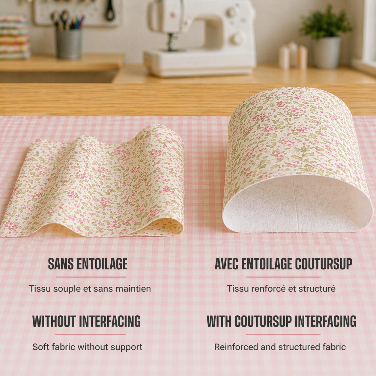 Entoilage thermocollant Coutursup Blanc
