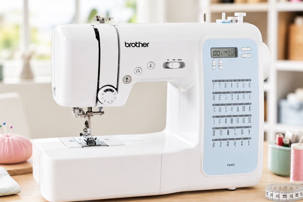 La BROTHER FS40S dans un atelier couture