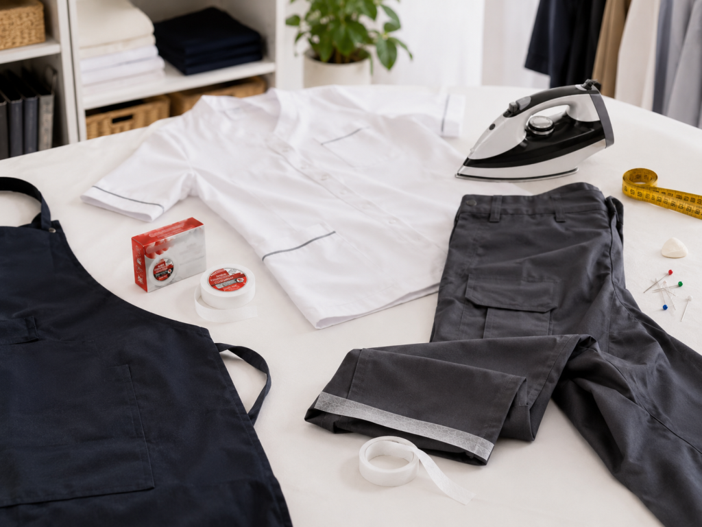Retoucher des vêtements professionnels sans couture : solution thermocollant