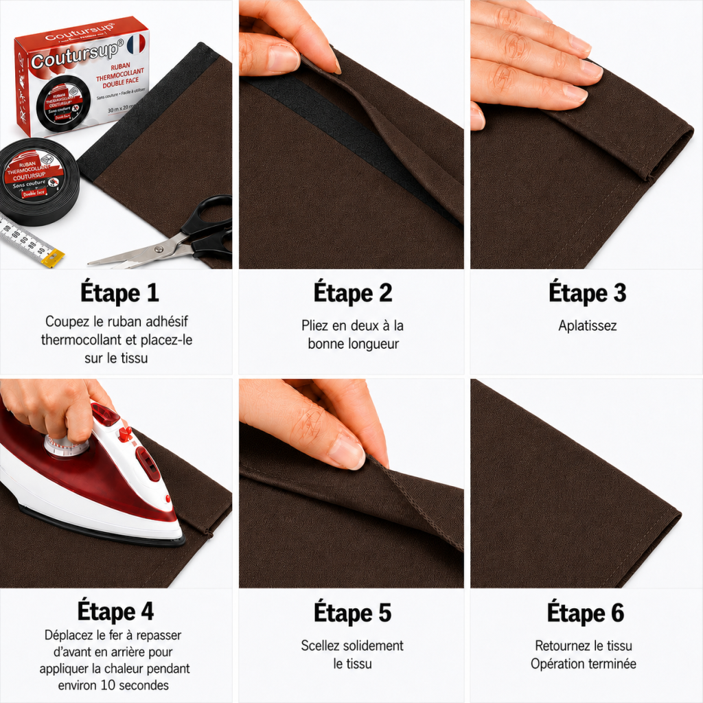 tuto comment faire un ourlet